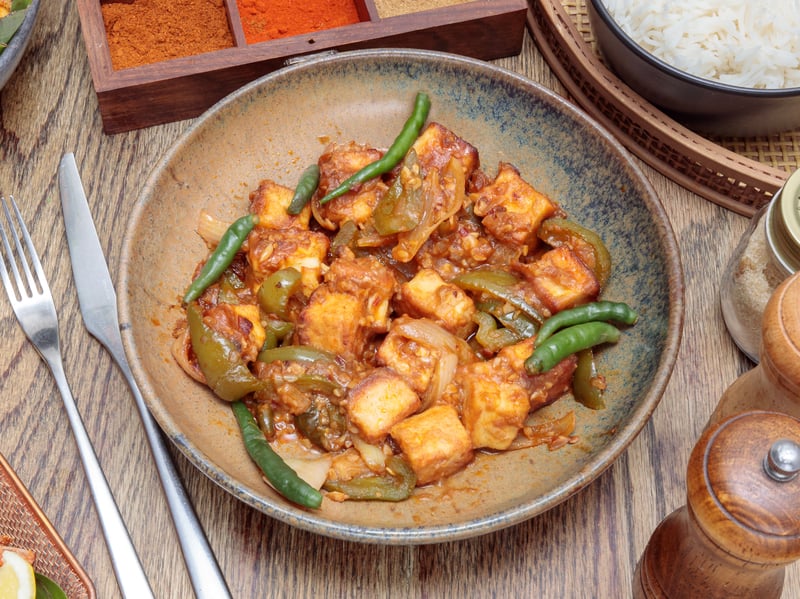 Chilly paneer