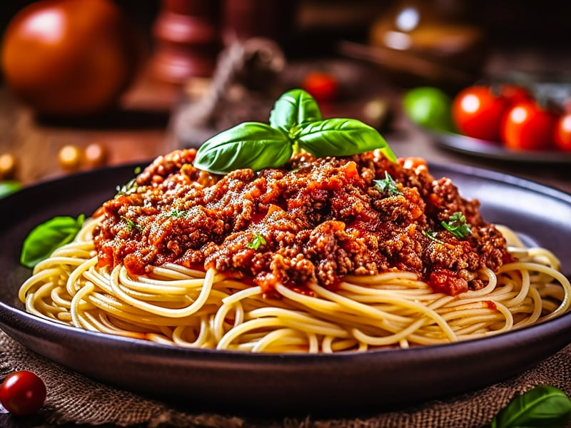 Spaghetti with Bolognese Sauce