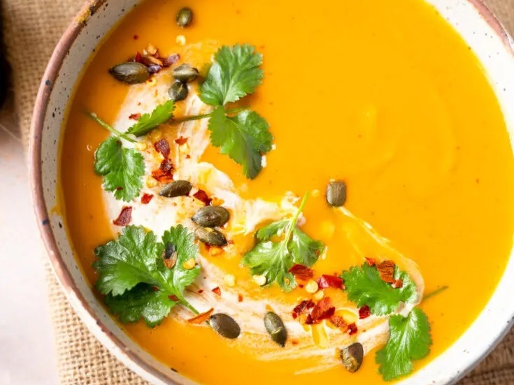 Thai Pumpkin & Coconut Soup