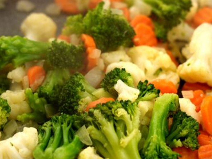 Steamed Mixed Vegetables