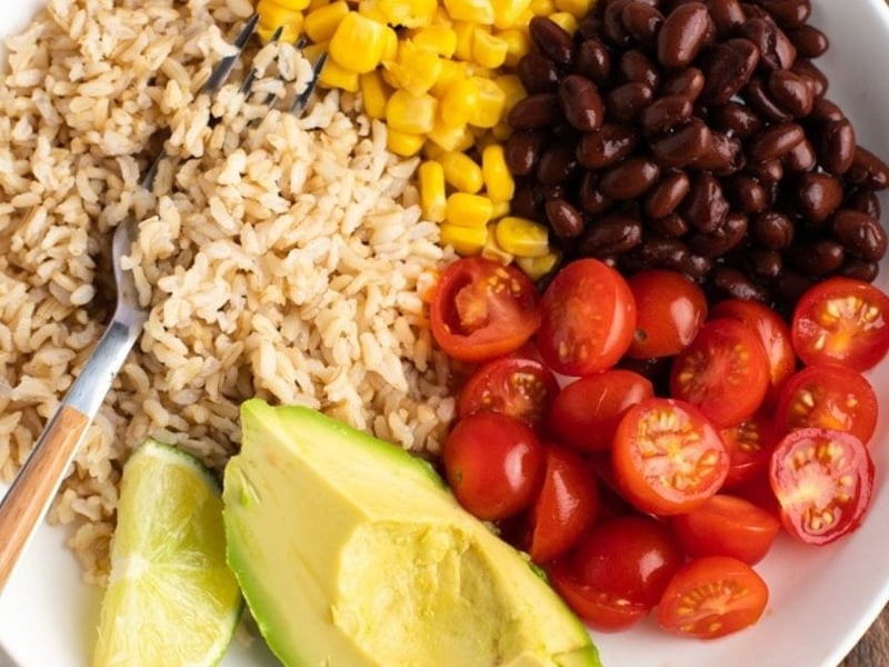 Black Bean Nacho Bowl