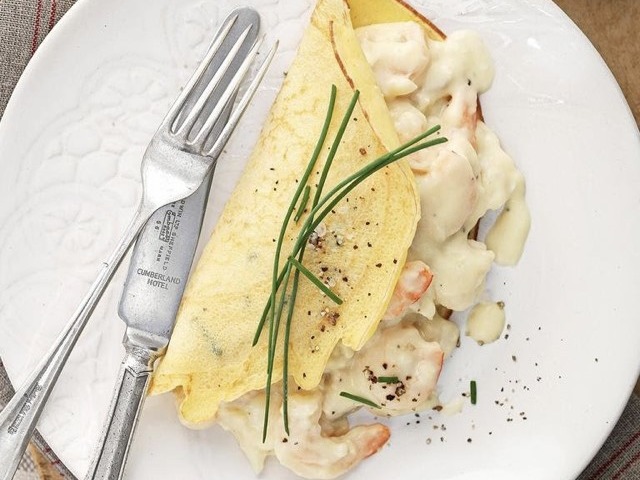 Prawn Crepes