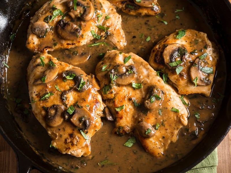 Chicken Marsala