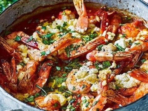 Prawn Saganaki - FROZEN DOWN