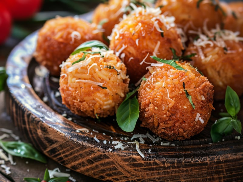 3 Cheese Arancini Balls