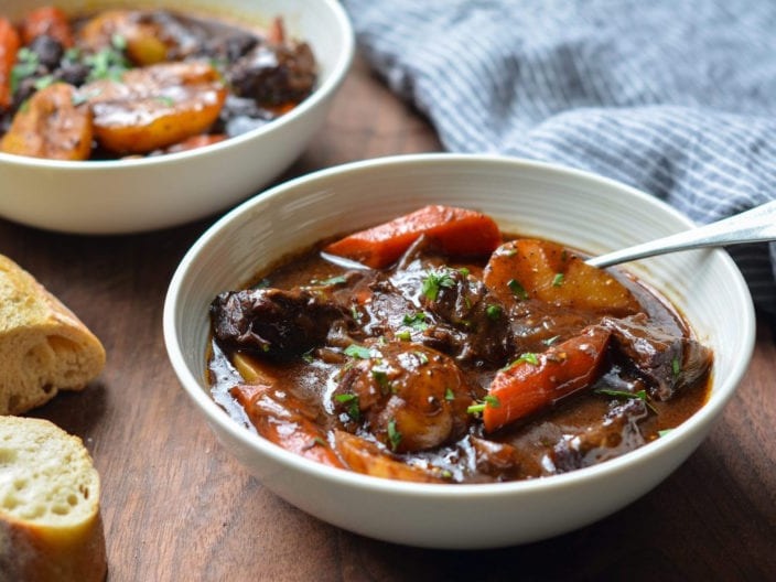 Beef Stew w carrots & potatoes