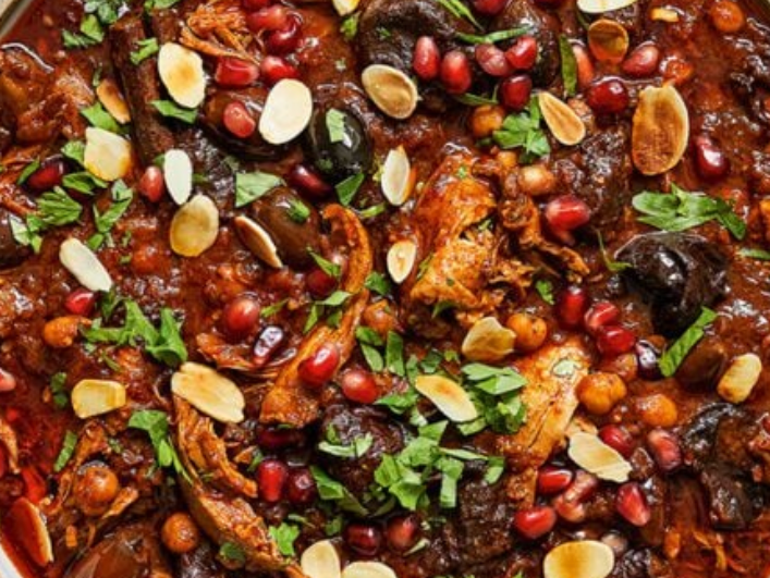 Tender Duck and Prune Tagine