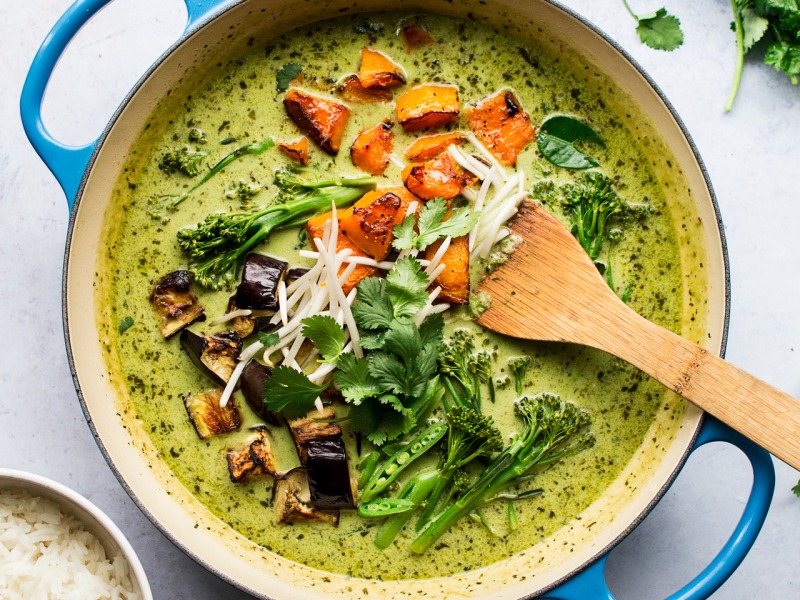 Veggie Green Curry