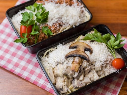 Creamy Chicken Pasta with Bacon & Mushrooms