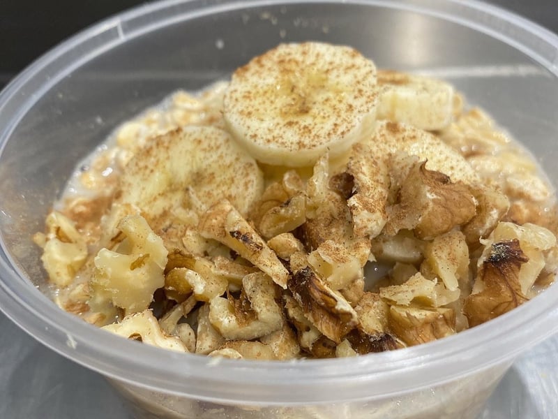 Overnight Oats Banana & Cinnamon 415 Cal