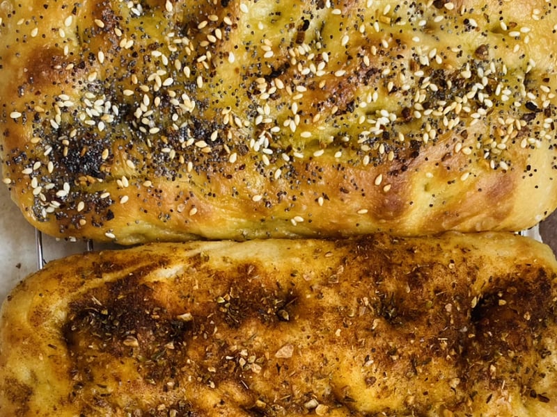 House made focaccia ~ Rosemary & Garlic~