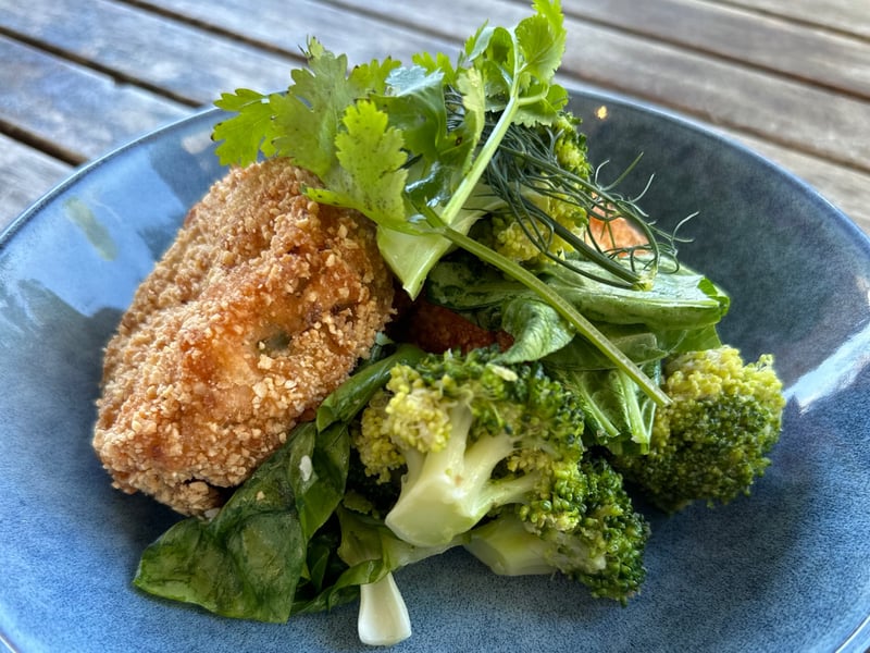 Salmon Patties & Veggies