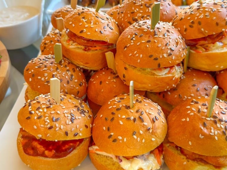 Mini Smoked Beef Sliders