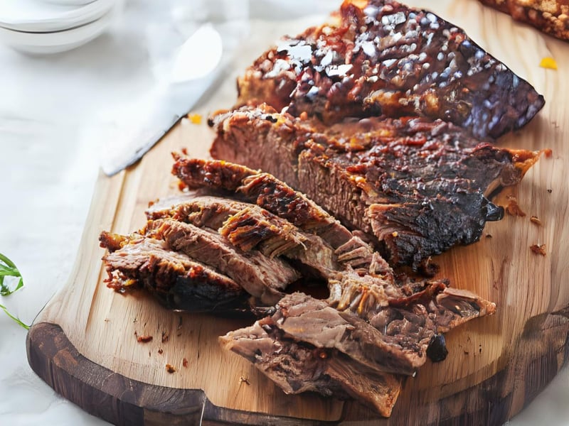 *Slow Cooked Beef Brisket*