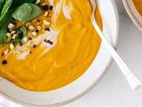 Sweet Potato & Red Lentil Soup