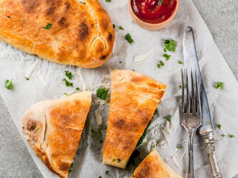 Spinach and Feta Pocket