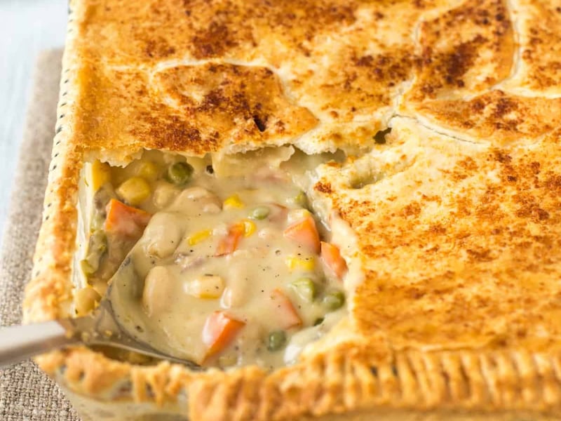 Cheesy Vegetable Pie