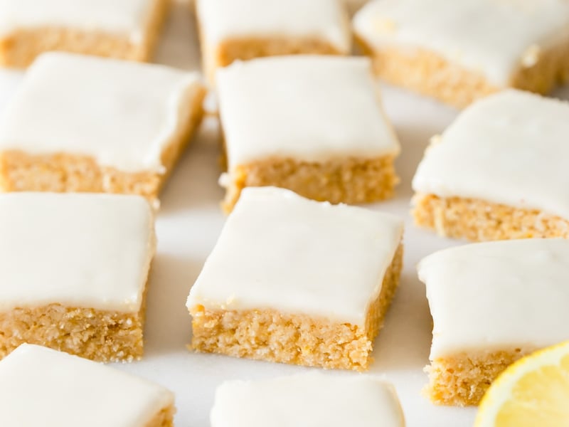 Lemon Coconut Slice