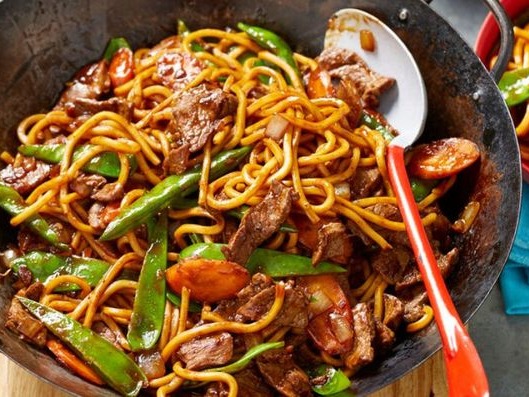 Mongolian Beef Hokkien Noodles