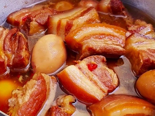 Braised Pork Belly with Egg| Thịt Kho Trứng