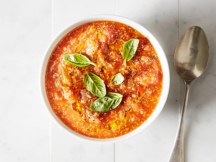 Rustic Tuscan Tomato  Soup