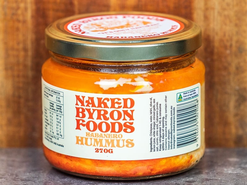 Naked Byron Habanero Hummus