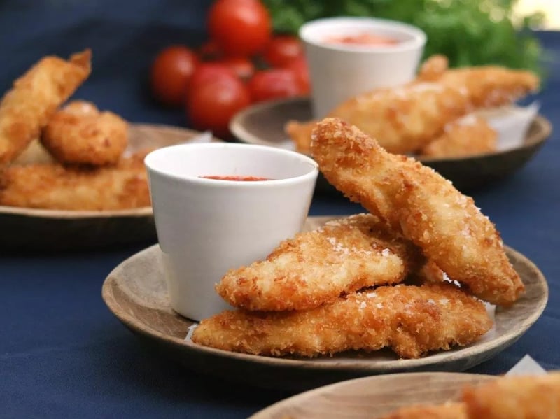 Gluten Free Panko Chicken Nuggets