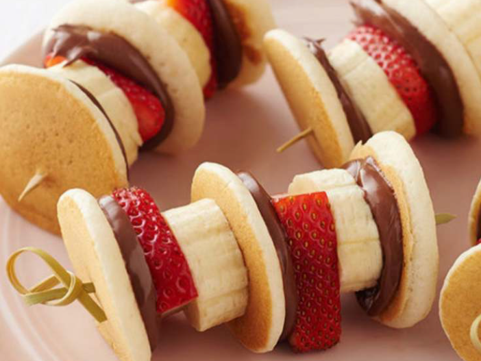 Pancake Skewers