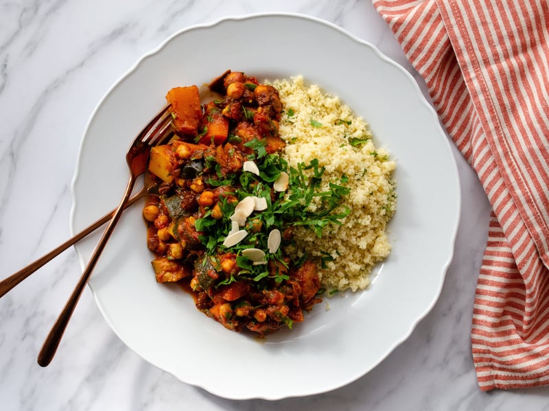 Moroccan Tagine with Couscous (FROZEN)