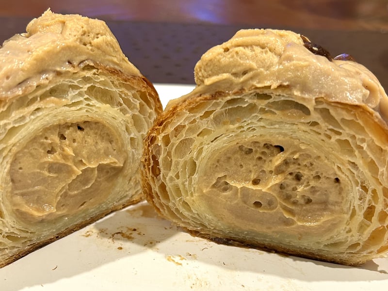 Walnut Latte Croissant