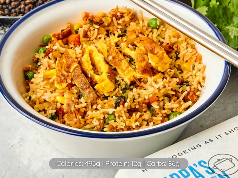 Pork & Chorizo Fried Rice - Frozen