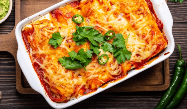 Chicken Enchilada Bake