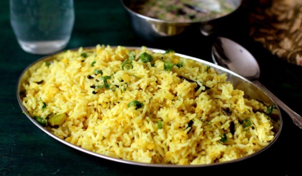 Bise Belle bath (hot lentil rice dish)