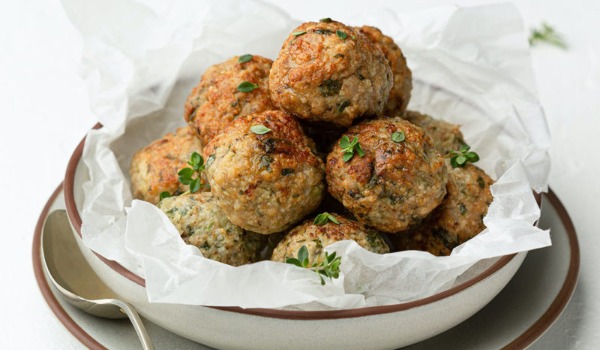 Chicken Keftethes (Chicken Meatballs) (GF)