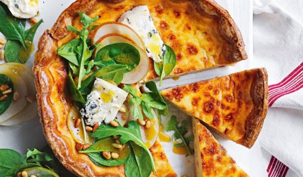 Quiche Lorraine w. Buttered Potatoes