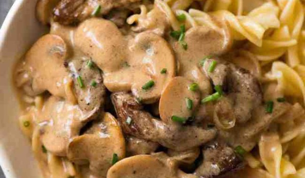 Beef Stroganoff 