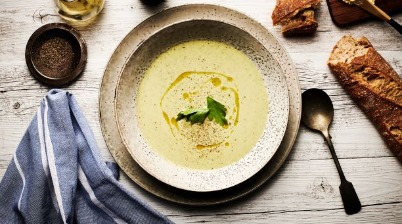 potato & leek soup (frozen)