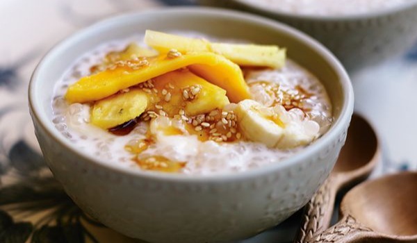 Vietnamese Banana and Coconut Tapioca Pudding (Che Chuoi)